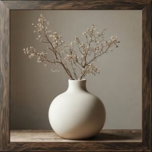 White Ceramic Vase
